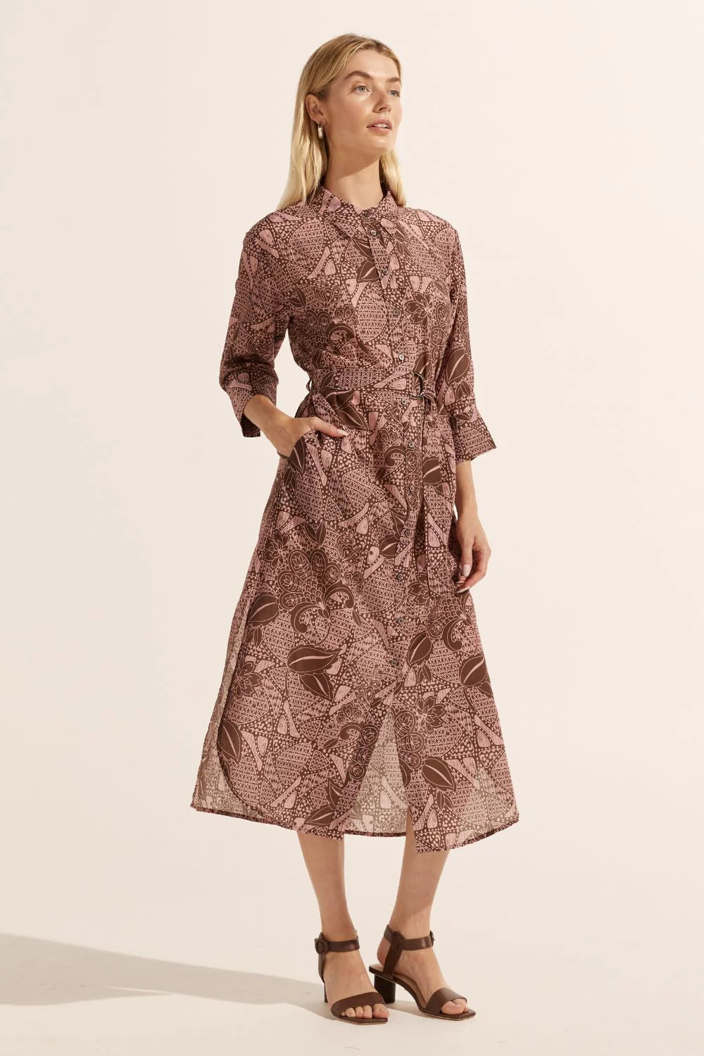 Zoe Kratzmann Pinpoint Dress for Women - Flattering A-Line Summer Dress with Pockets | Perfect for Office, Date Night & Special Occasions