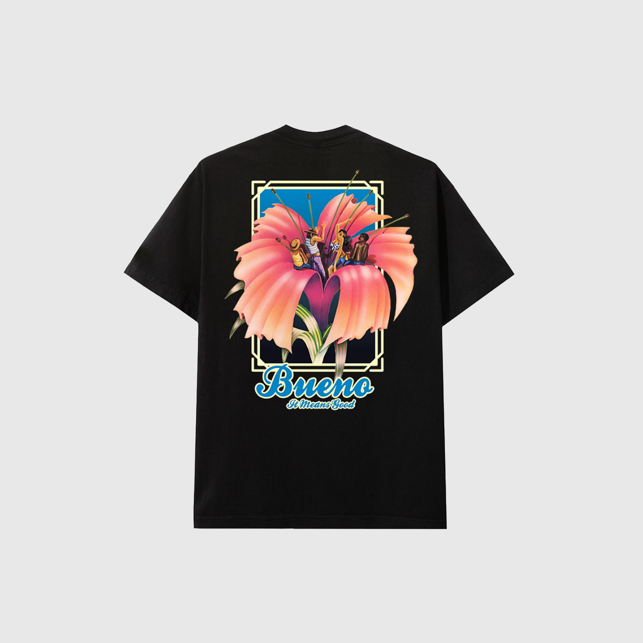 Flor de Samba Short Sleeve T-Shirt for Men & Women - Breathable Cotton Casual Tee for Summer, Beach, and Everyday Wear