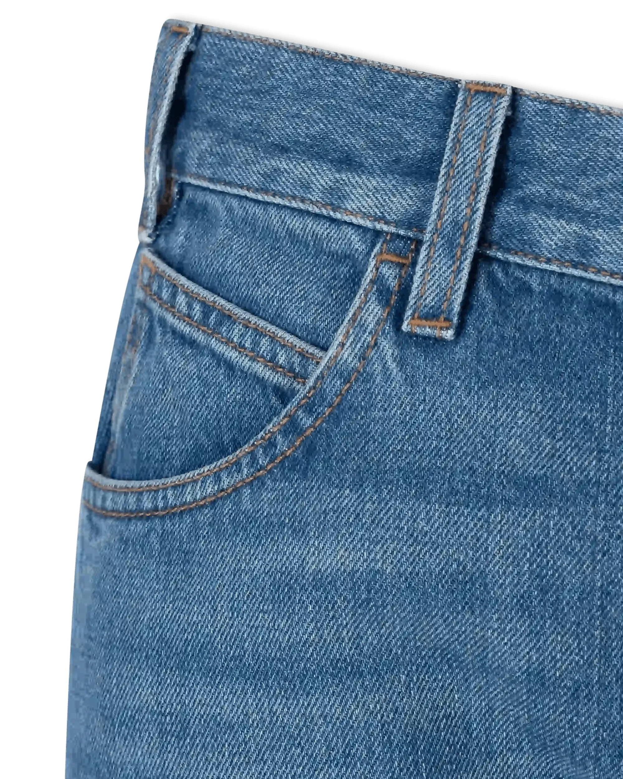 Distressed Hem Flared Leg Jeans for Women - Vintage High Waisted Ripped Denim Pants - Perfect for Casual Outfits, Streetwear & Boho Style