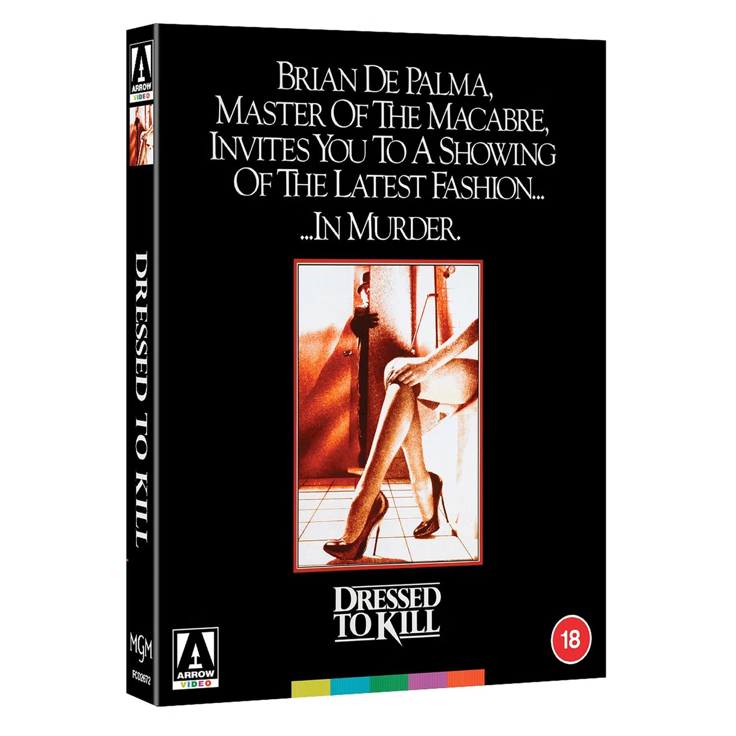 Dressed to Kill Limited Edition 4K UHD Blu-ray | Collector's Movie | Thriller Film | Perfect for Home Theater & Movie Night