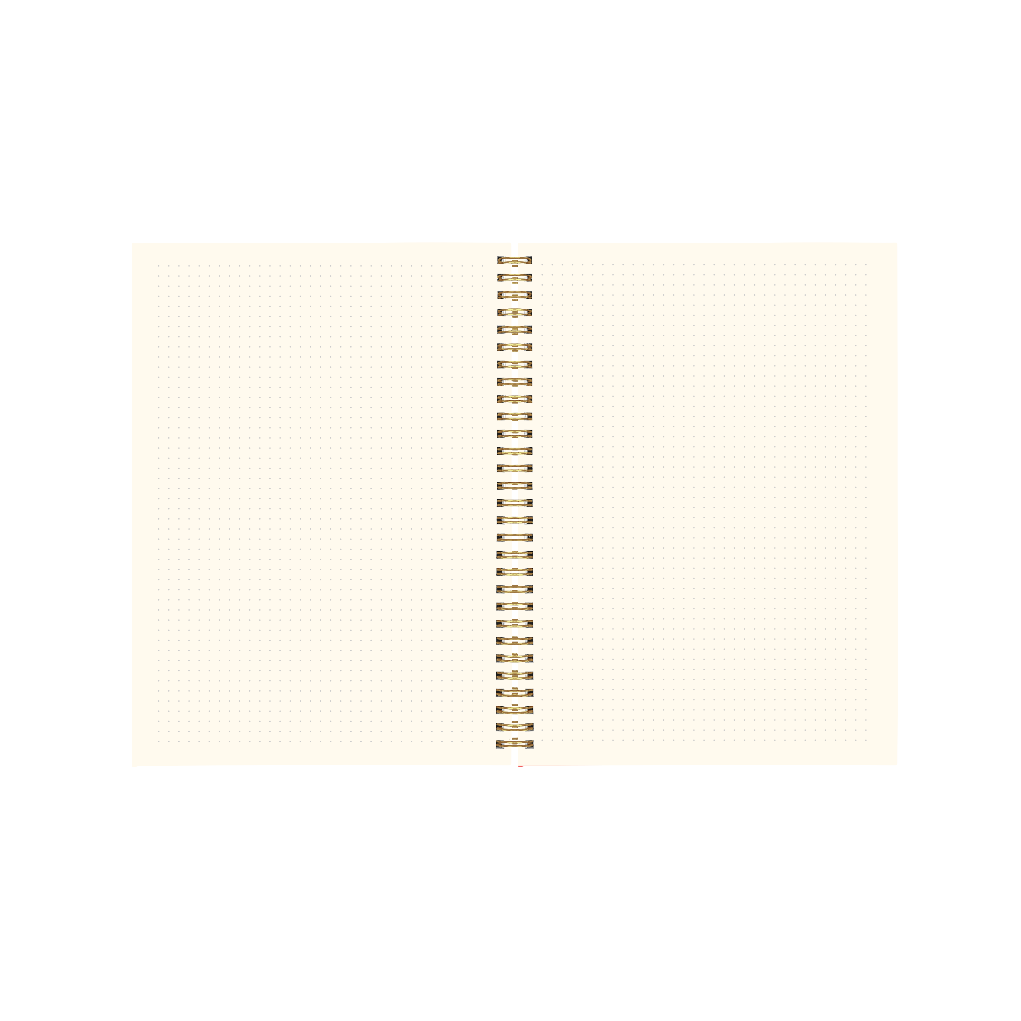 Daisy Check Bullet Journal - Aesthetic Floral Notebook for Planning, Journaling & Note Taking - Perfect for Students, Office & Creative Writing