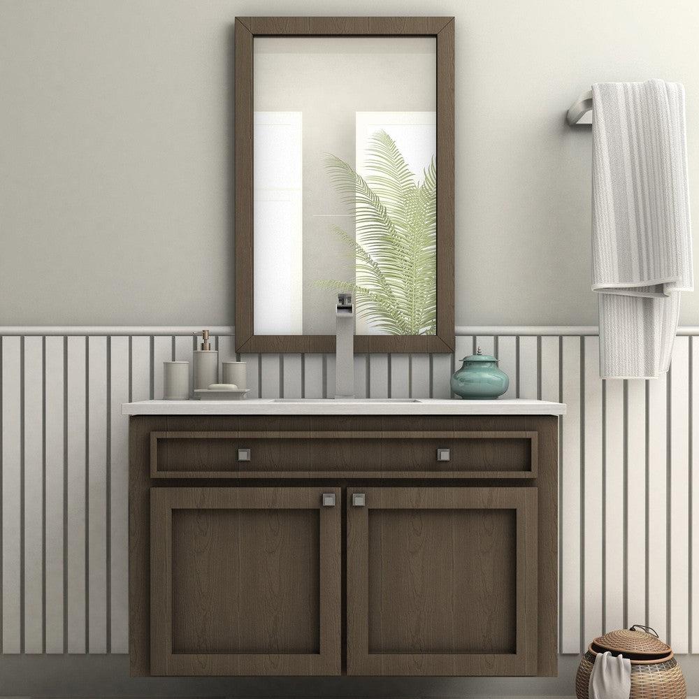 ZLINE Eagle Falls Waterfall Vessel Sink Single Handle Bathroom Faucet in Gun Metal - Modern Matte Black Finish for Vanity & Powder Room - Perfect for Contemporary Home Decor & Luxury Bathroom Renovations