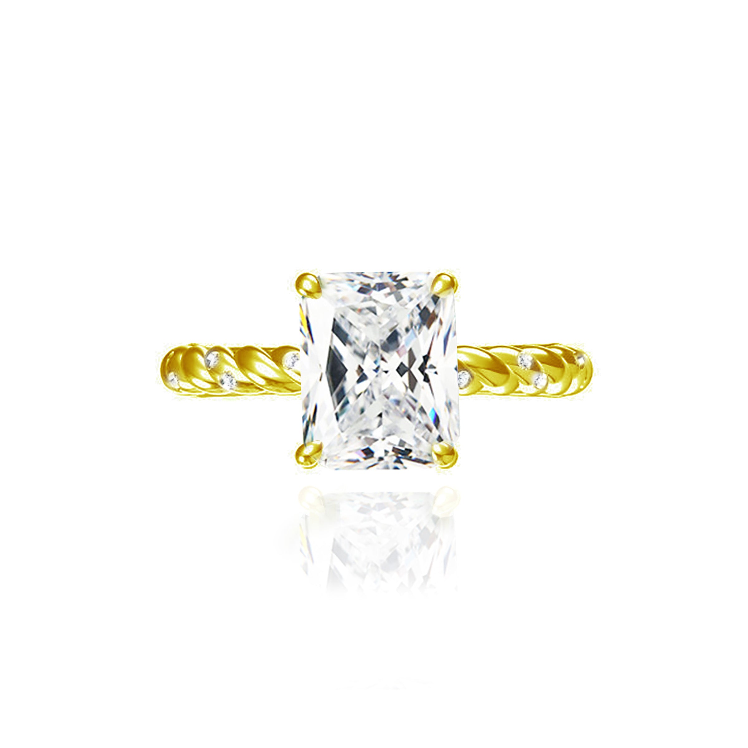 Twilight Whisper: Radiant Cut Moissanite Ashes Ring for Women | Elegant Memorial Jewelry for Loved Ones | Perfect for Remembrance Ceremonies & Special Occasions