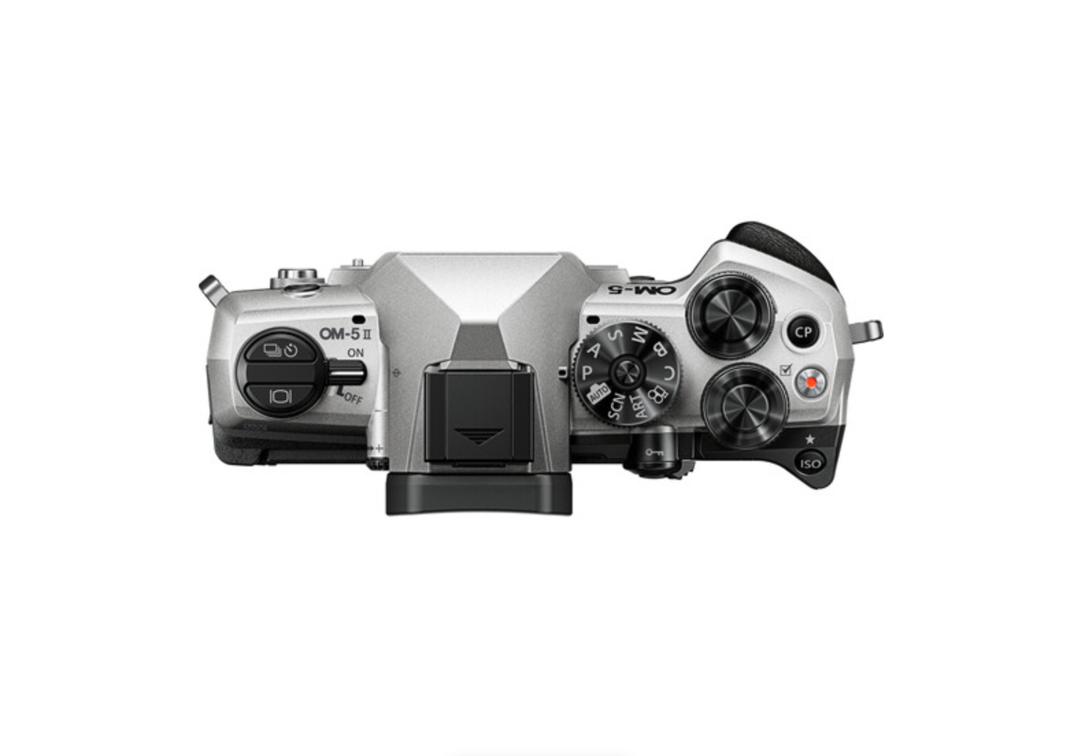 OM SYSTEM OM-5 Mark II Mirrorless Camera Body (Sand Beige) - Weatherproof Compact for Travel & Outdoor Photography