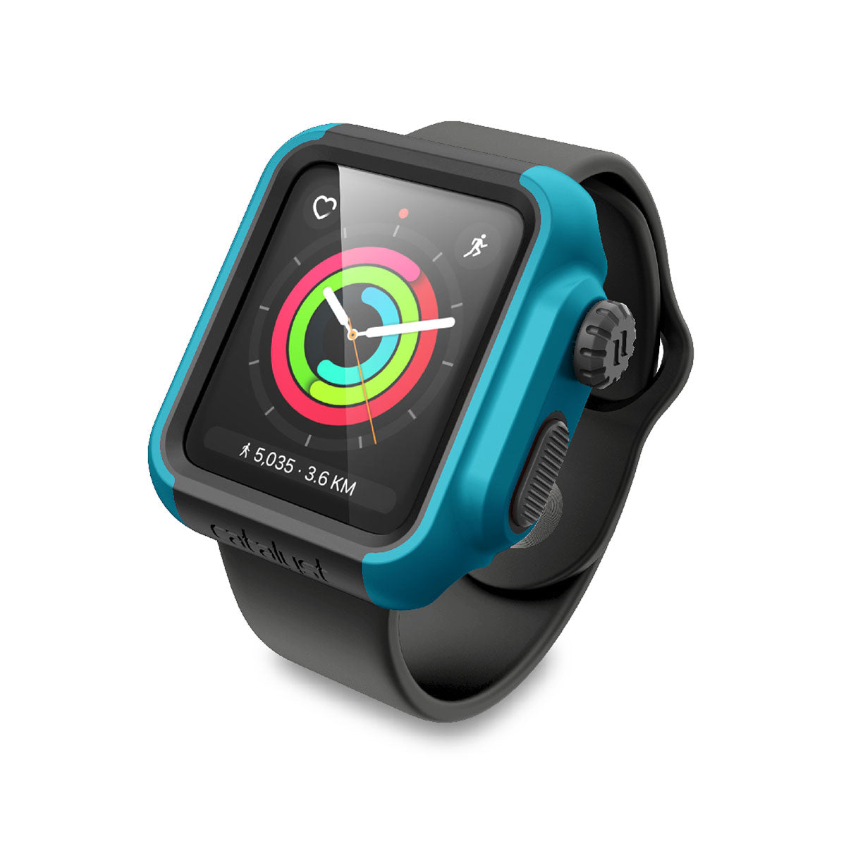 Durable 42mm Rugged Protective Case for Apple Watch Series 3 & 2 - Shockproof & Scratch-Resistant Cover for Outdoor Sports, Workouts & Active Lifestyle