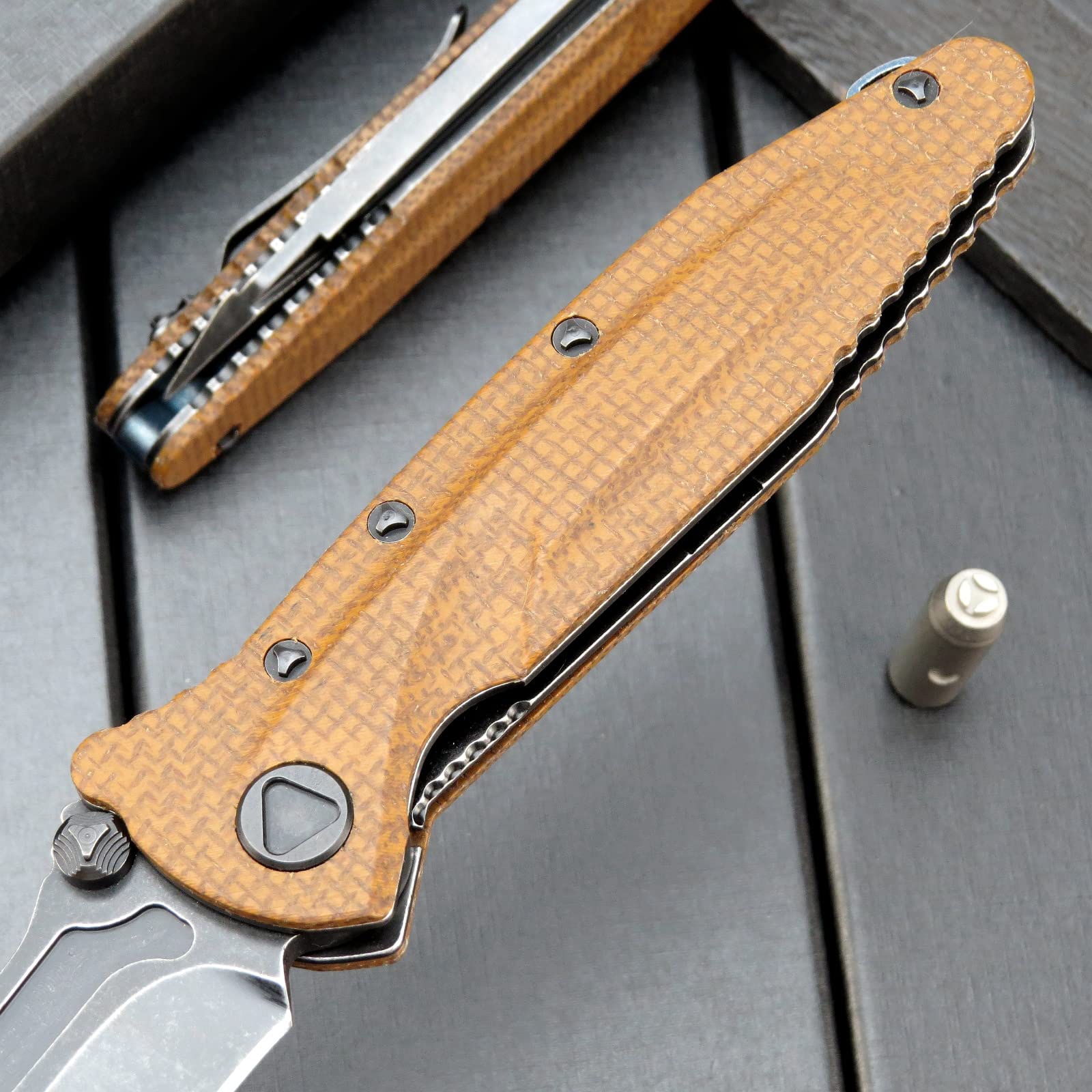 Eafengrow EF55 Outdoor EDC Folding Knife - Tactical Survival Tool for Camping, Hiking, Hunting & Everyday Carry (EDC)