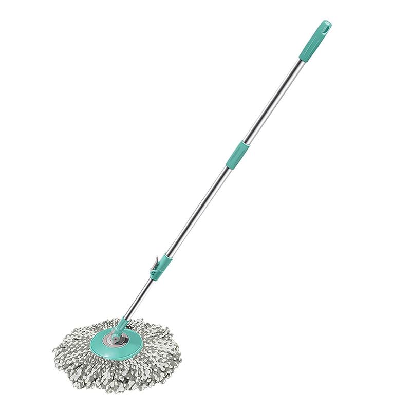 Maskforce Spin Mop Replacement Set - 2 Microfiber Refill Pads & Durable Handle (Multicolor) | Perfect for Hardwood Floors, Tile Cleaning & Home Deep Cleaning