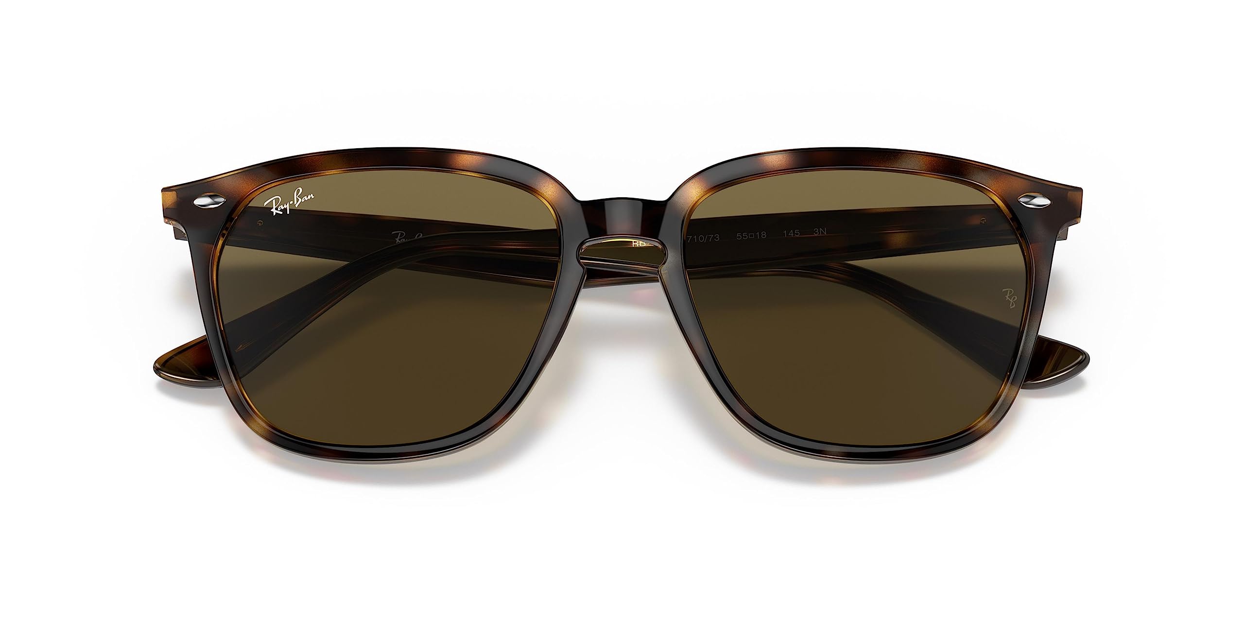 Ray-Ban RB4362 Square Sunglasses for Men & Women - Classic UV Protection Shades for Driving, Beach & Outdoor Activities