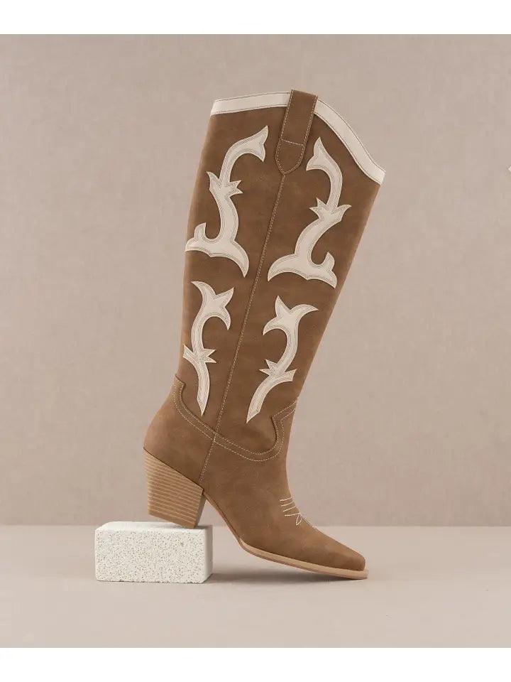 Adriana Brown Women's Western Rodeo Boots - Stylish Cowgirl Boots for Country Dancing, Riding & Fashion | Perfect for Rodeo, Concerts & Everyday Wear