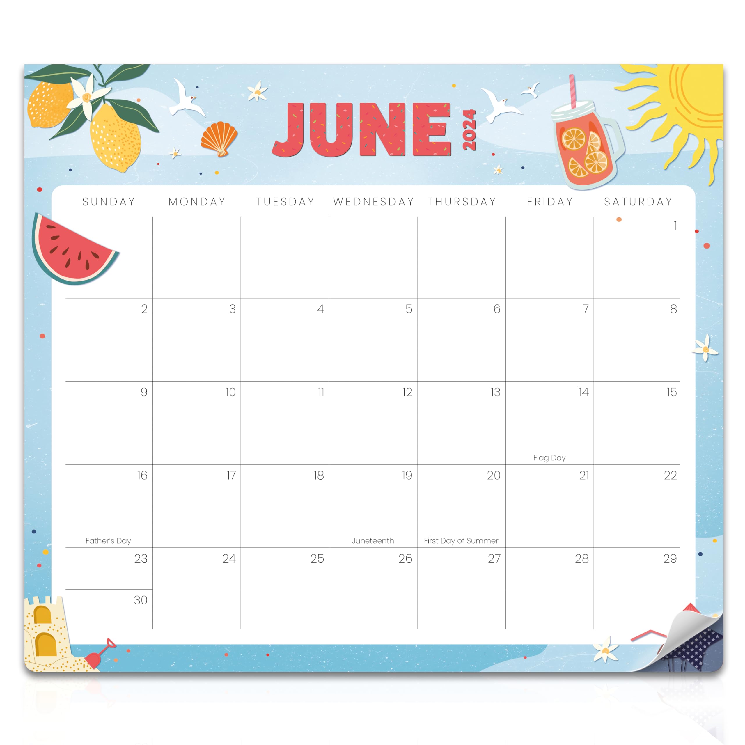 2025 Magnetic Refrigerator Calendar - 18-Month Planner Until December 2025 - Seasonal Designs for Home & Office Organization | Perfect for Kitchen, Dorm, Office & Gift Giving