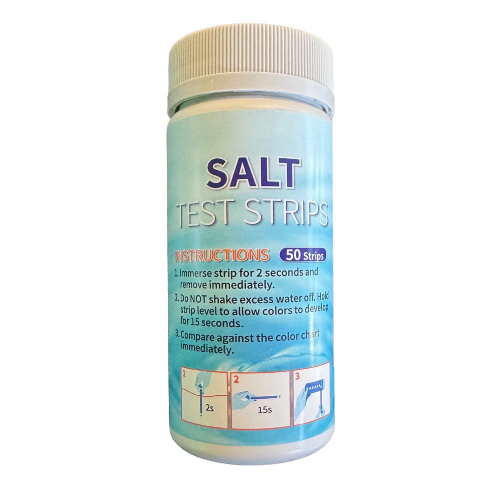 Sodium Chloride Test Strips for Water Testing - Salt Level Detection for Pools, Aquariums & Hydroponics | Fast & Accurate Water Quality Monitoring