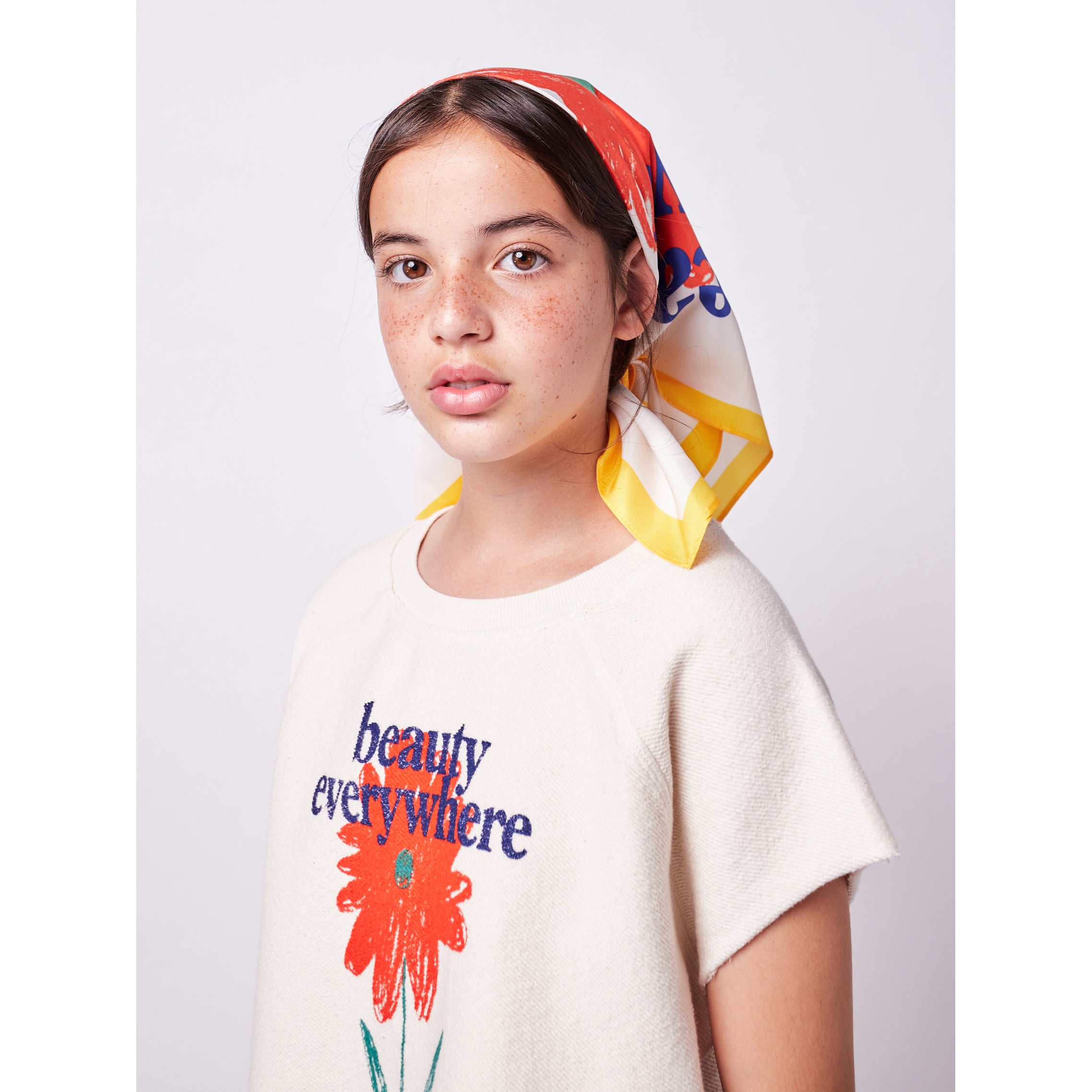 Bobo Choses Petunia Scarf - Soft Fashion Scarf for Women, Lightweight & Stylish Accessory - Perfect for Fall, Winter, and Everyday Outfits