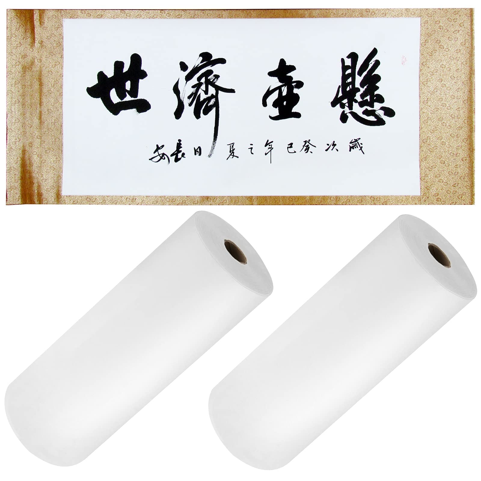 Premium SEUNMUK Chinese Calligraphy Rice Paper Roll - 13.8