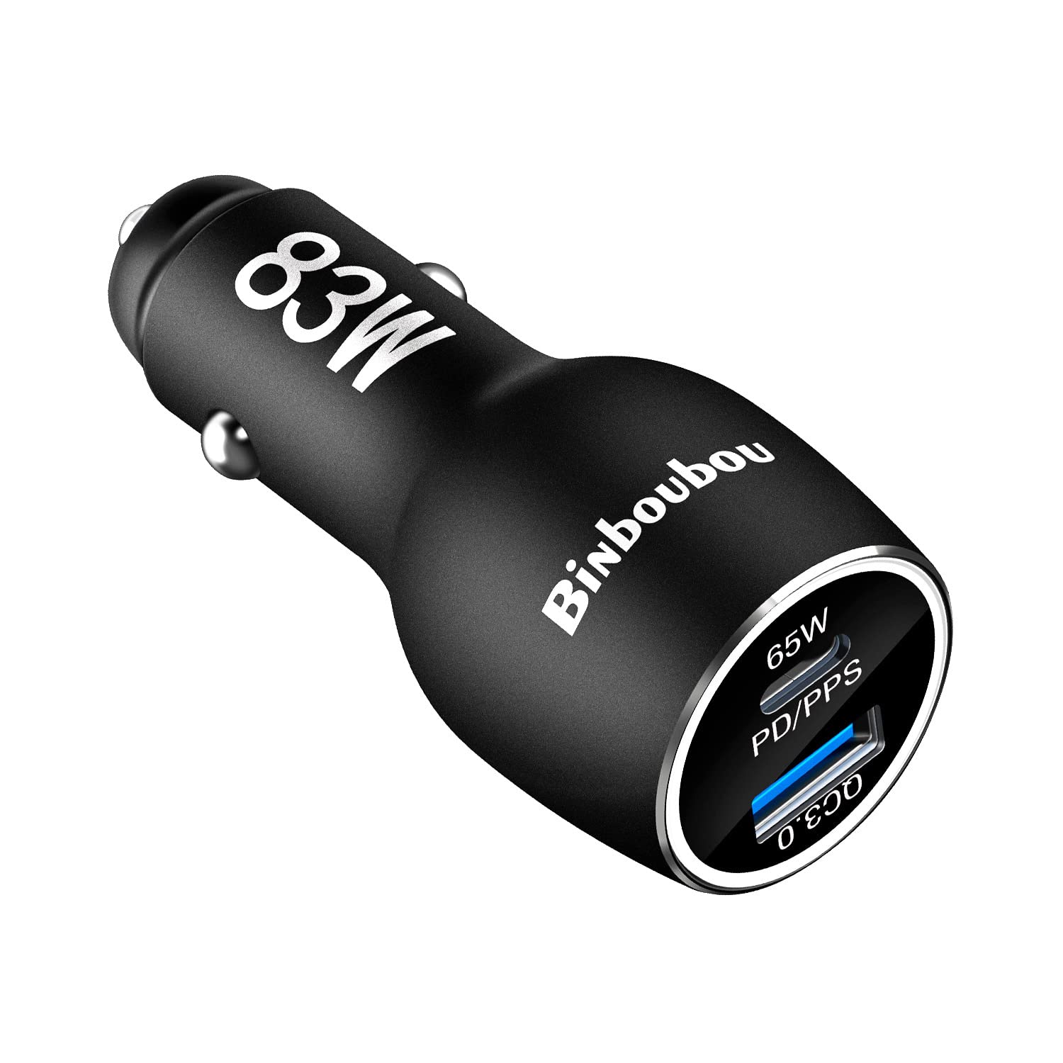 83W Super Fast USB C Car Charger - PPS/PD3.0 & QC3.0 Compatible - 65W/45W Fast Charging Adapter for iPhone 15/14/13, Galaxy S23/S22, iPad Pro, MacBook - Perfect for Road Trips & Daily Commute