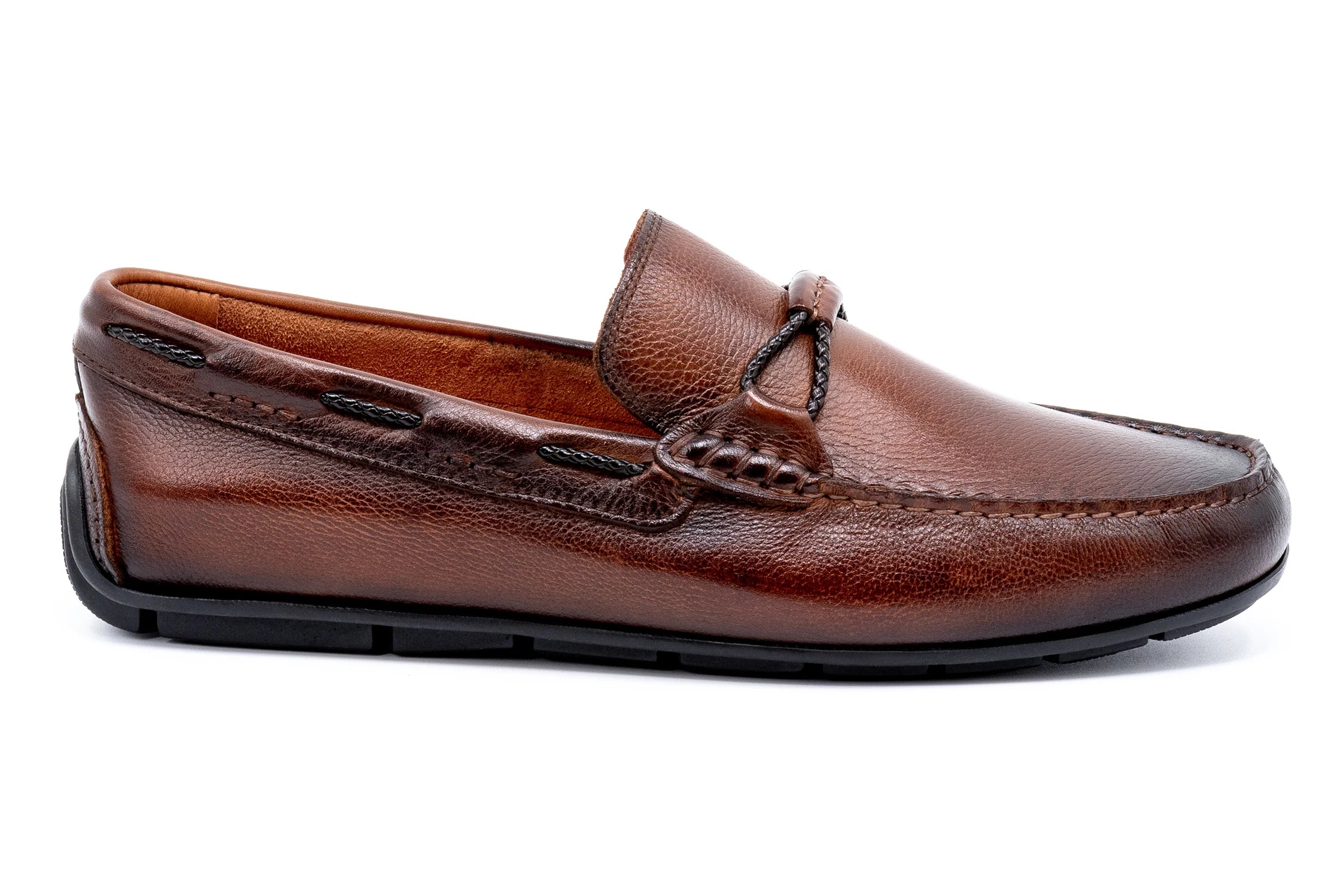 Martin Dingman Bourbon Bermuda Braid Loafer - Premium Men's Slip-On Shoes for Business Casual & Formal Wear