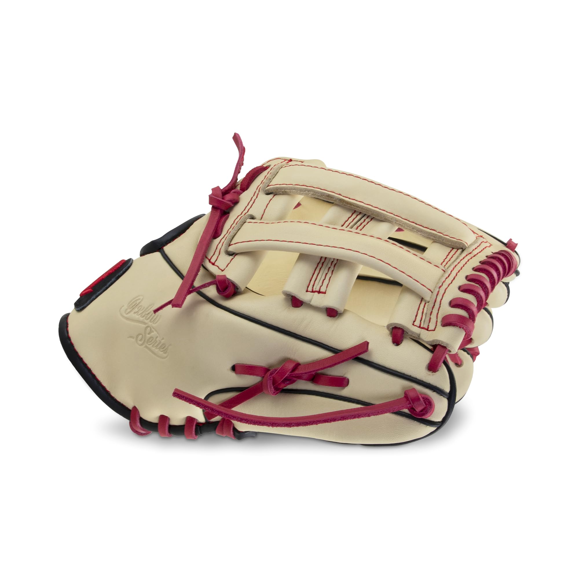 MARUCCI Oxbow M-Type Baseball Glove - Premium Leather Mitt for Youth & Adult Players - Perfect for Training, Games & Fielding Practice