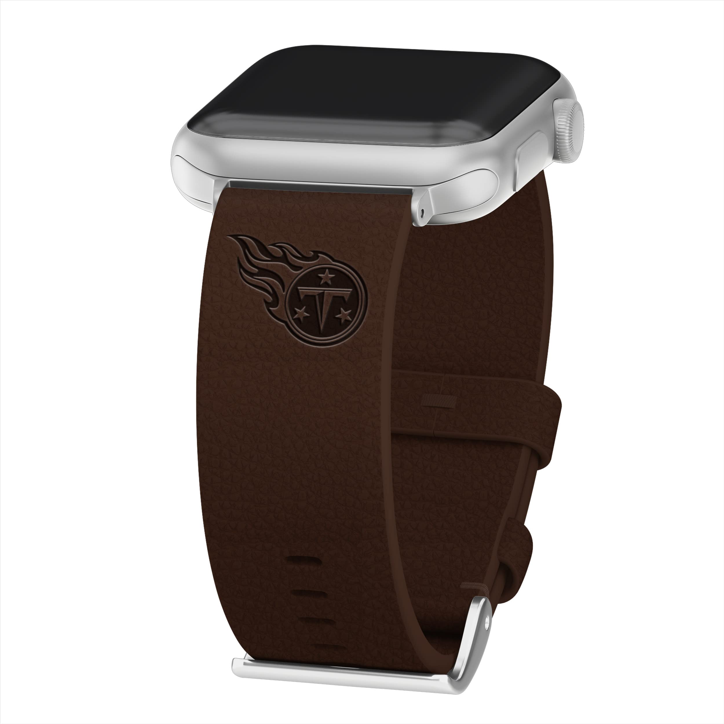 Tennessee Titans Genuine Leather Apple Watch Band - Compatible with All Apple Watch Models - Perfect for Game Day & Sports Fans
