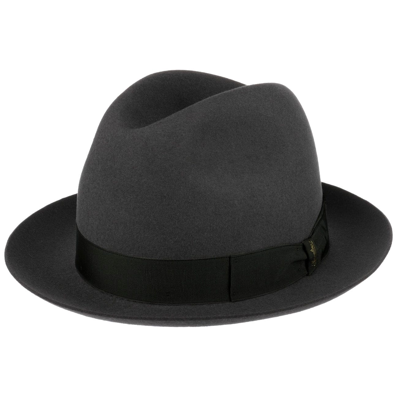 Borsalino Georgio Fur Felt Hat for Men - Classic Wool Fedora with Wide Brim - Perfect for Outdoor Events, Weddings & Fashion Accessories
