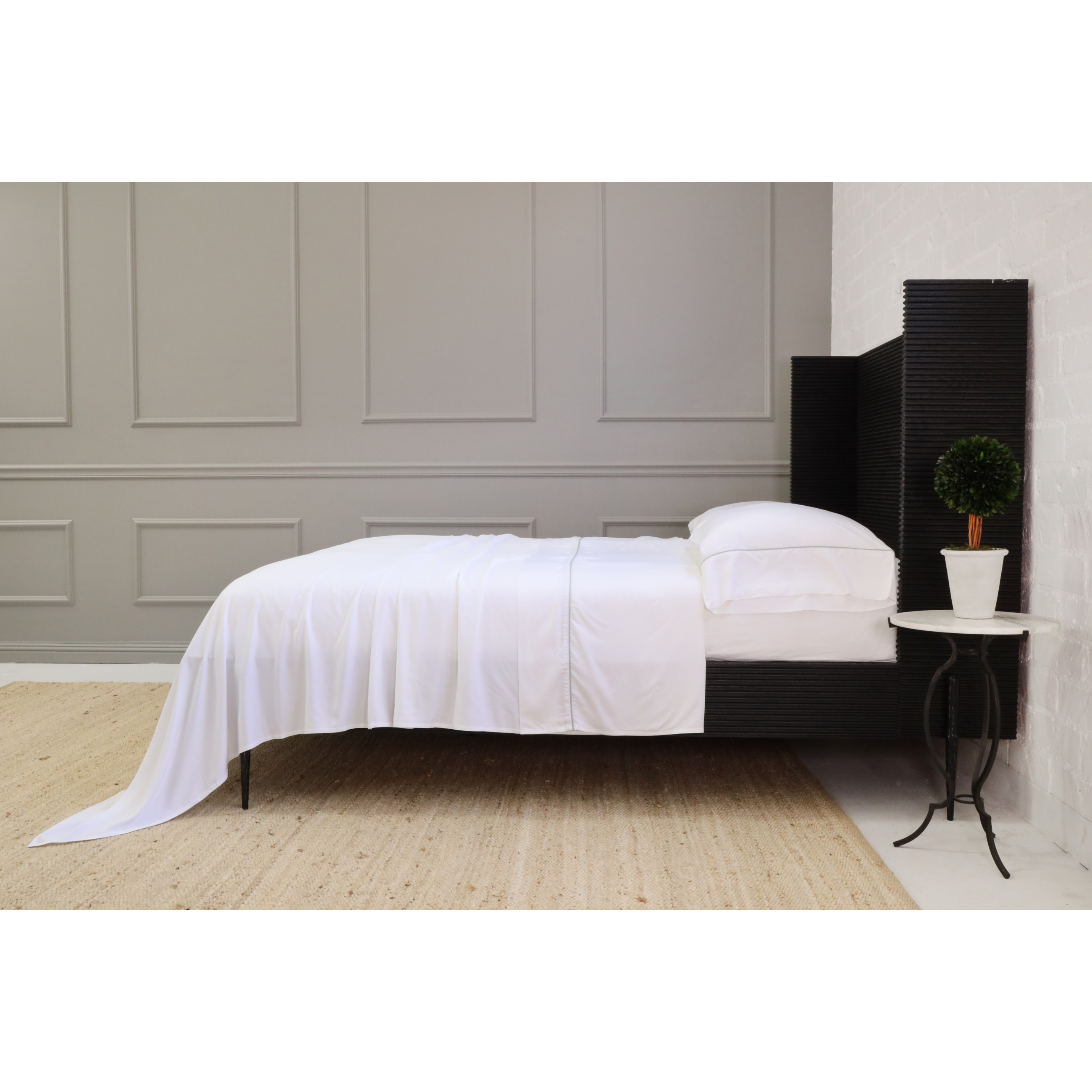 Premium Sheena Bamboo Sateen Sheet Set - Soft & Breathable Bedding for All Seasons - Perfect for Master Bedroom, Guest Room & Vacation Homes