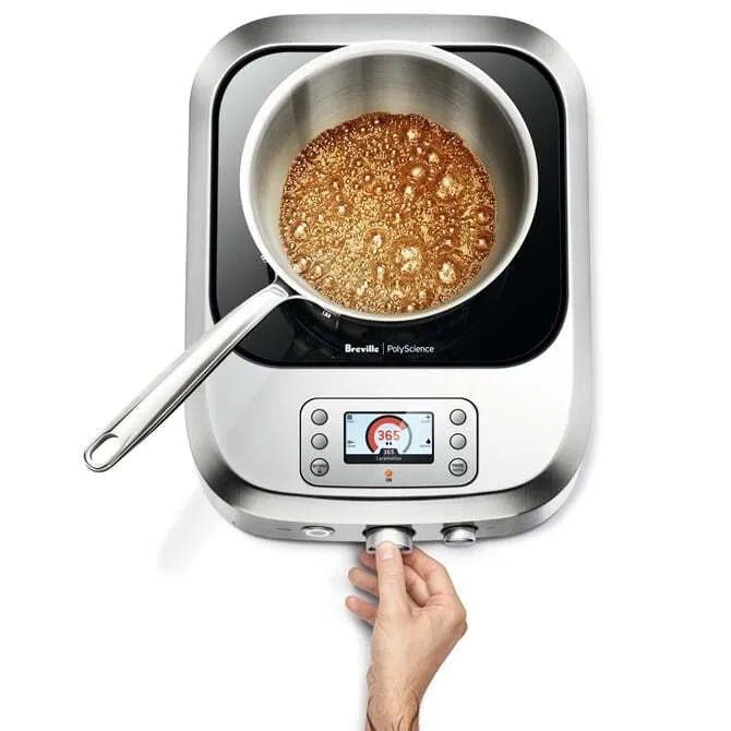 Breville Commercial Induction Cooktop - Precision Temperature Control for Professional & Home Cooking | Perfect for Restaurants, Food Trucks & Home Chefs