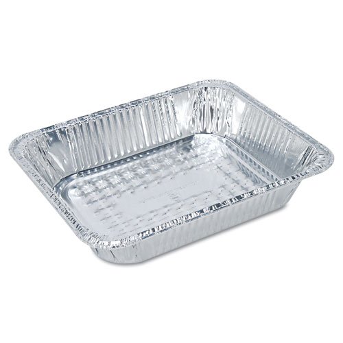 Commercial-Grade Full Size Aluminum Steam Table Pan - Deep (50 Pans/Case) for Buffet Catering & Food Service