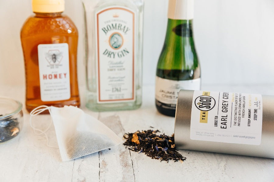 Premium Earl Grey Creme Black Tea Loose Leaf - 100% Natural Bergamot Flavored Tea for Afternoon Tea Time & Relaxation - Perfect for Gifts, Tea Parties & Cozy Moments