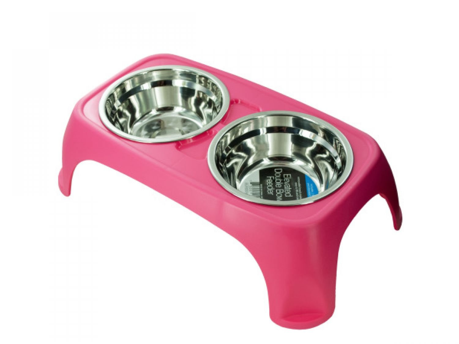 StarSun Depot Elevated Double Bowl Pet Feeder - Set of 3, Stainless Steel Raised Dog Bowls for Large & Small Dogs, Perfect for Indoor/Outdoor Use, Dining & Watering Station