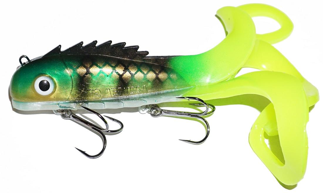 Chaos Tackle Mini Medussa Fishing Lure - Best for Bass, Trout, and Walleye - Perfect for Freshwater and Saltwater Fishing