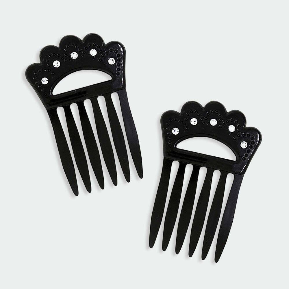 Vintage 1928 Jewelry Classic Double Hair Comb Pins - Elegant Bridal Hair Accessories for Weddings, Proms & Special Occasions