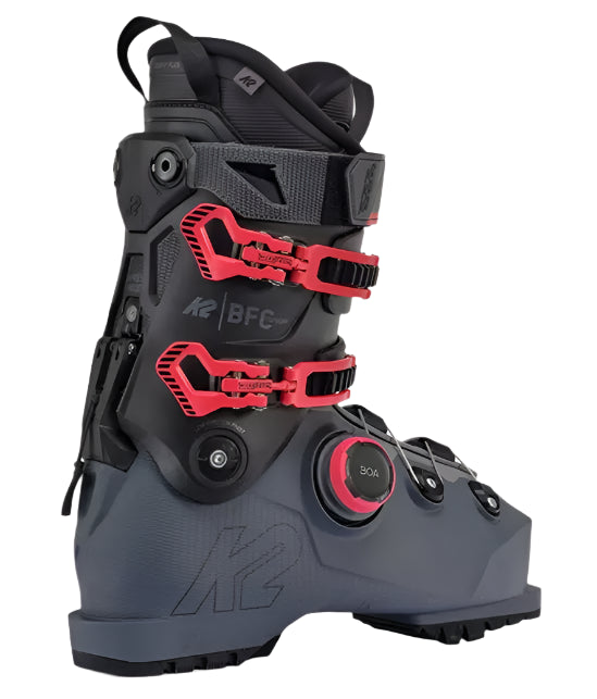 K2 BFC 110 BOA Ski Boots 2025 - Men's High-Performance Ski Boots for All-Mountain & Freeride Skiing - Perfect for Advanced Skiers on Powder & Groomed Trails