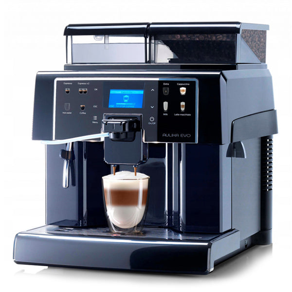 Saeco Aulika Focus Evo Super Automatic Espresso Machine - Brews Latte, Cappuccino & Coffee - Perfect for Home & Office Use
