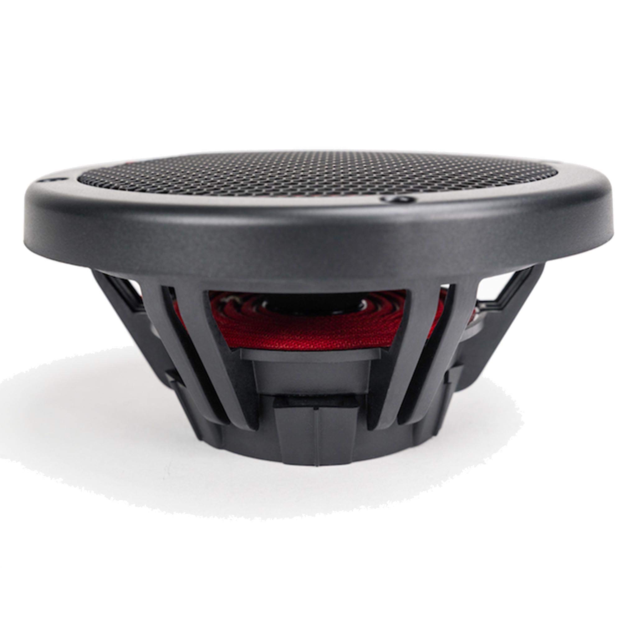 MB Quart RS1-216 6.5 Inch 2-Way Coaxial Car Speakers (Pair, Black) – 220W Power, 4 Ohm Impedance, Includes Grills – Premium Car Audio System for Clear Sound in Sedans, SUVs & Trucks