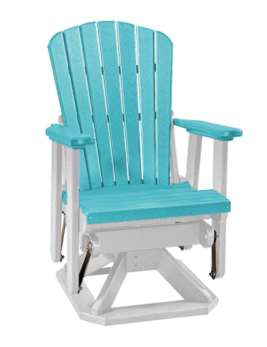 White & Aruba Blue