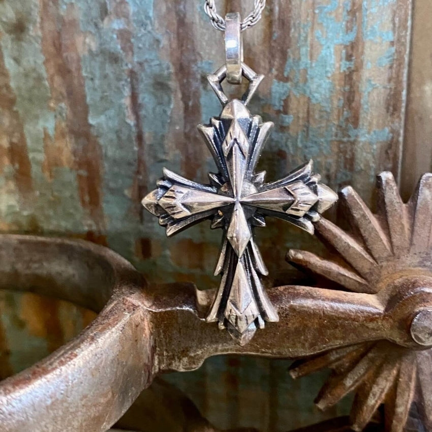 925 Sterling Silver Holy Cross Pendant Necklace with Chain - Religious Jewelry for Women & Men, Perfect for Baptism, First Communion & Daily Wear