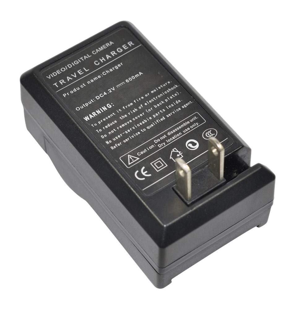 Samsung BP70A Digital Replacement Mini Battery Travel Charger - Compatible with AQ100, ES65, ES70, ES73 Cameras | Includes Lens Accessories Pouch (Gray) | Perfect for Travel Photography & Outdoor Adventures