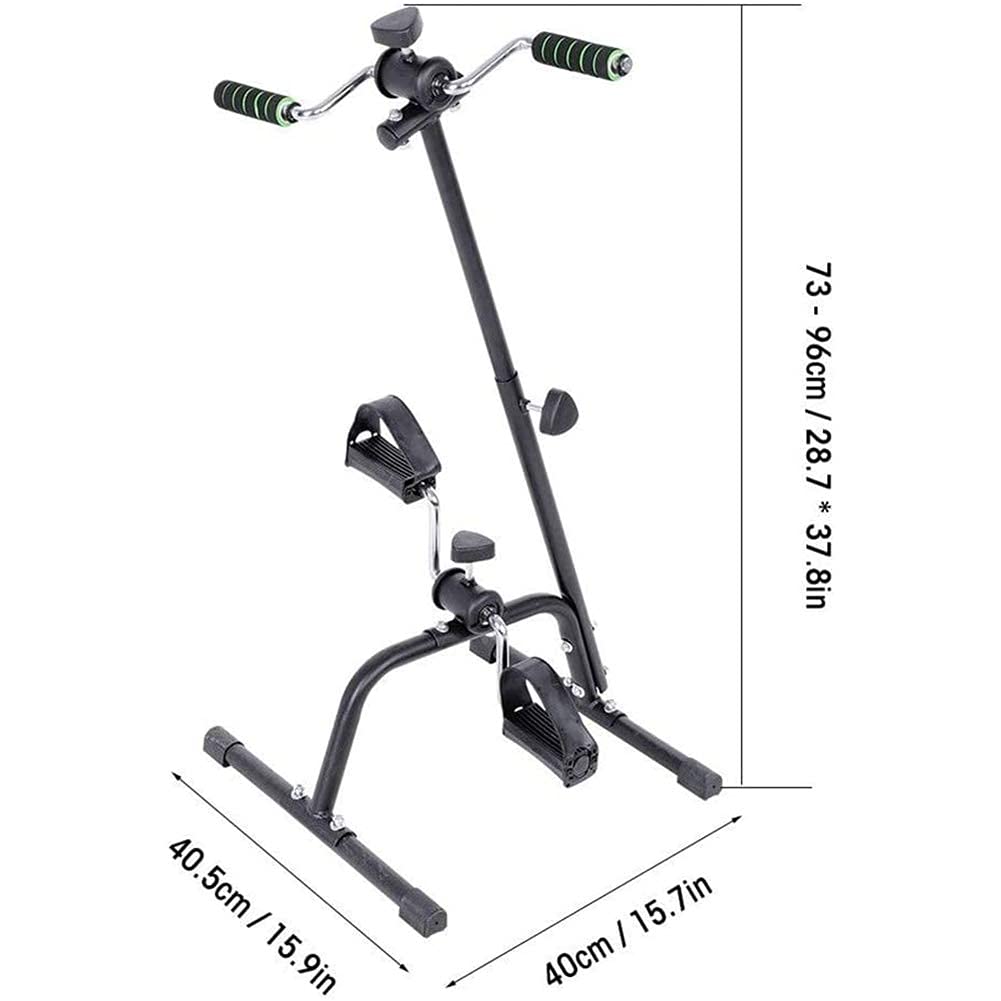 Portable Arm & Leg Pedal Exerciser - Compact Home Fitness Equipment for Seniors & Adults - Indoor Cycling Machine for Rehabilitation & Physical Therapy - Perfect for Home Gym, Office Workout & Elderly Exercise