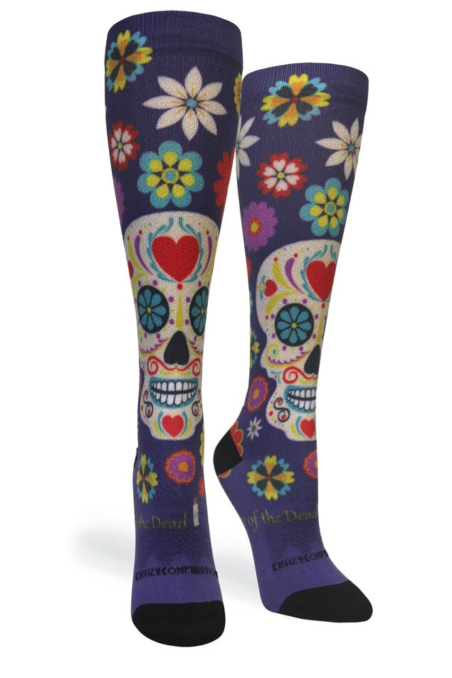 Calavera Purple Women's Shoes - Comfortable & Stylish (Standard & Extra Wide Sizes) - Perfect for Casual Wear, Work & Everyday Outfits