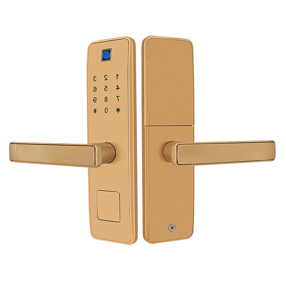 Smart IC Card Door Lock with Emergency Charging Port - Secure Keyless Entry System for Hotels, Homestays & Vacation Rentals | Ideal for Guest Rooms, Airbnb Properties & Commercial Buildings