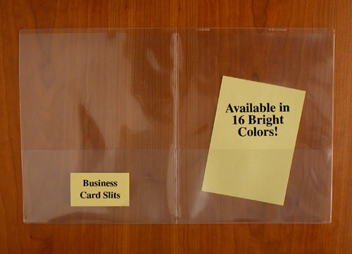StoreSMART® Clear Plastic Archival Folders 30-Pack - Letter-Size Twin Pocket Document Protectors - Acid-Free & PVC-Free for Long-Term Storage - Made in USA (R900CLEAR30) - Perfect for Office Filing, School Projects & Important Document Organization