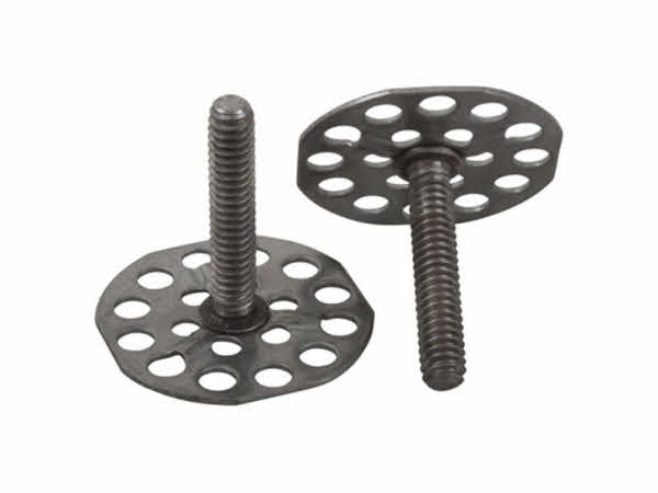 Sea Lect Foot Brace Stud Mount Kit - Heavy Duty Marine Boat Deck Hardware for Secure Footing - Perfect for Fishing Boats, Sailboats, and Yachts