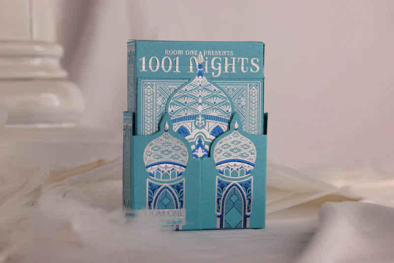 1001 Nights Aurora Qubba Edition Playing Cards - Premium Collectible Deck for Magic Tricks, Poker Games & Gift Giving