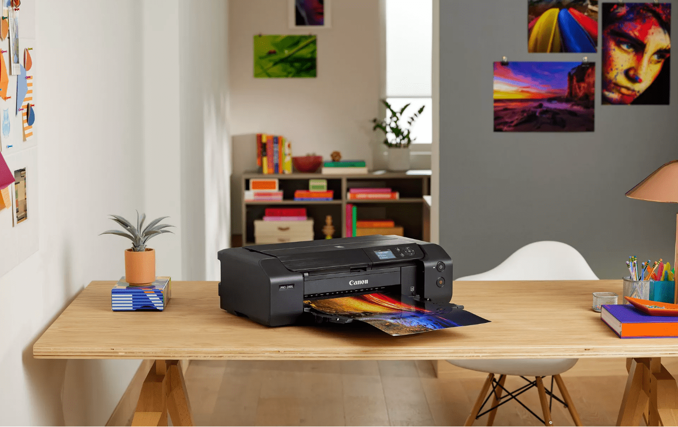 Canon PIXMA PRO-200S Professional Inkjet Photo Printer | High-Quality Printing for Photographers & Artists | Perfect for Home Studios & Office Use