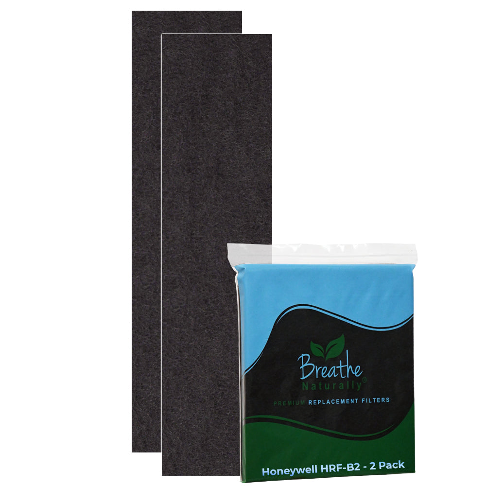 Honeywell HRF B2 Replacement Carbon Filters - Compatible with HRF C1 & HHT 011 Series Air Purifiers | Eliminates Odors & Improves Air Quality | Perfect for Home, Office & Bedroom Use