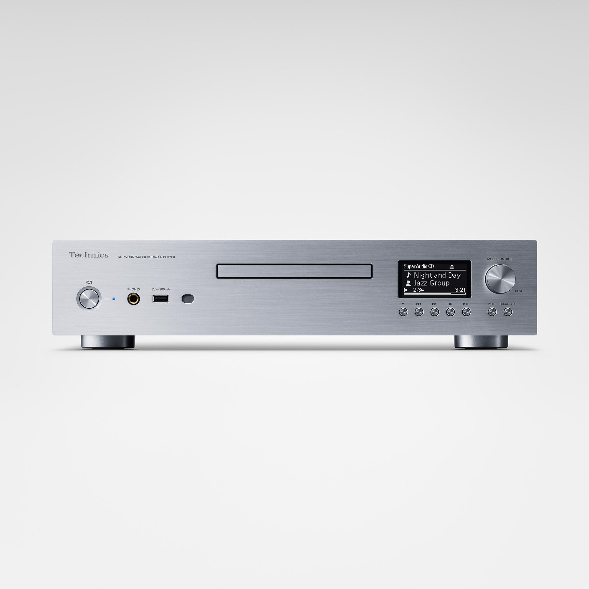 Technics SL-G700M2 Hi-Res Network Audio & SACD Player - Premium Home Audio System for Music Lovers & Audiophiles