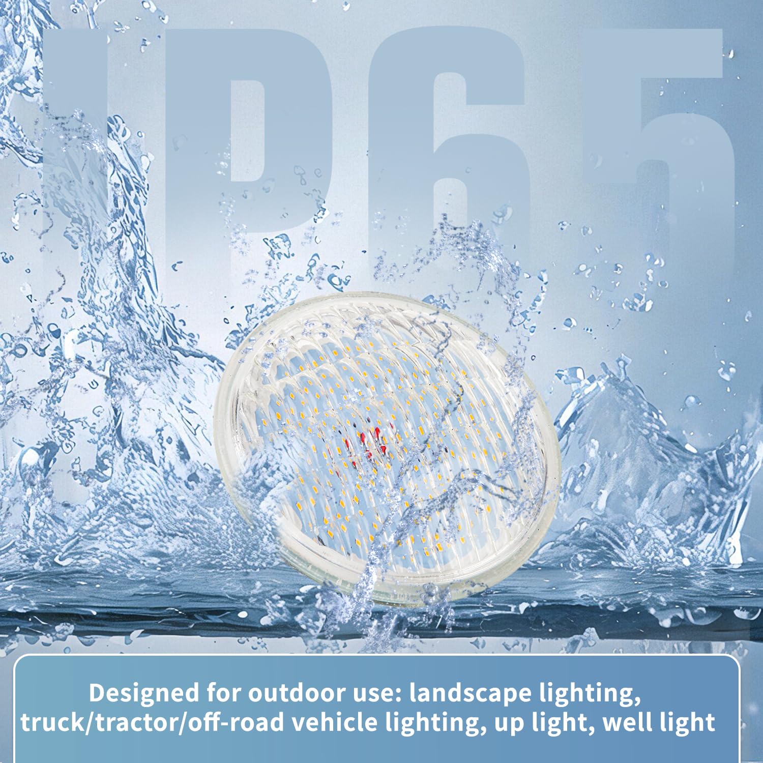 PAR36 LED Landscape Bulb 9W 3000K Warm White, AC/DC12V, 900 Lumens, 60W Halogen Equivalent - Energy Saving Outdoor Lighting for Garden, Pathway, and Patio (2 Pack)