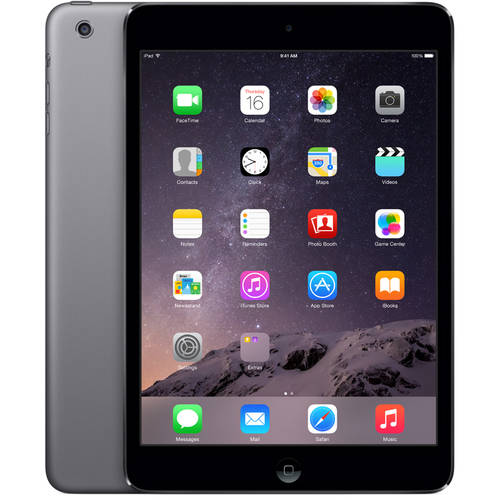Apple iPad Mini 2 16GB Space Gray Wi-Fi ME276LL/A - Portable Tablet for Work, Study & Entertainment | Lightweight Design for On-the-Go Use