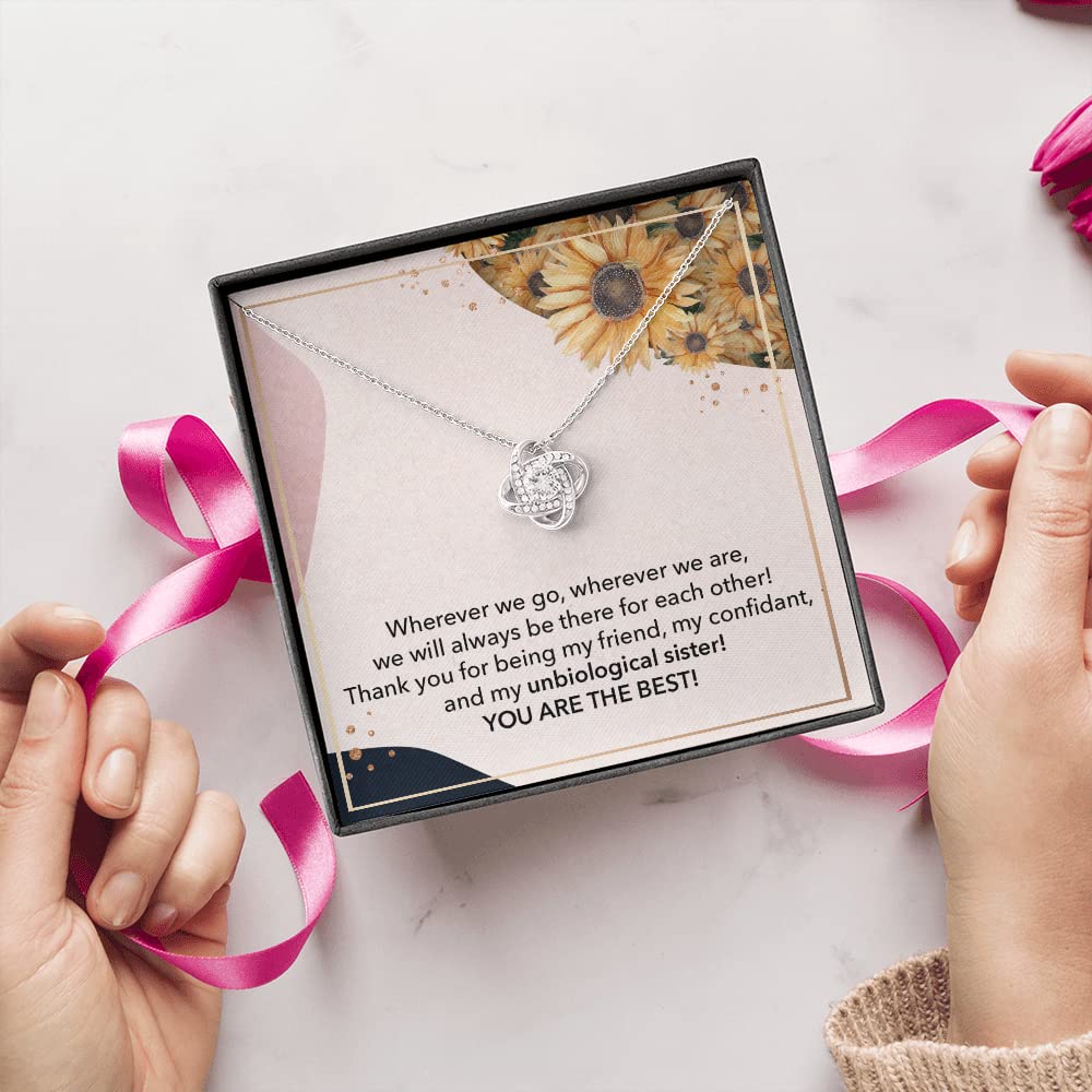 Best Friend Necklace for Women - Sister Gift for Birthday & Friendship Jewelry - Perfect for Surprise Gifts
