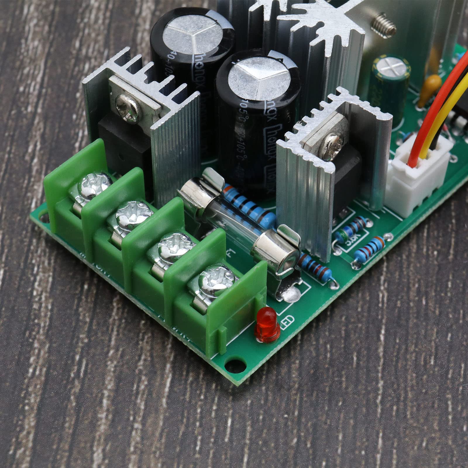 PWM DC Motor Speed Controller Module 12V 24V 36V 48V Adjustable - 20A Ultra Small LED Dimmer & Electronic Governor Switch for DIY Projects, Robotics, and Fan Speed Regulation