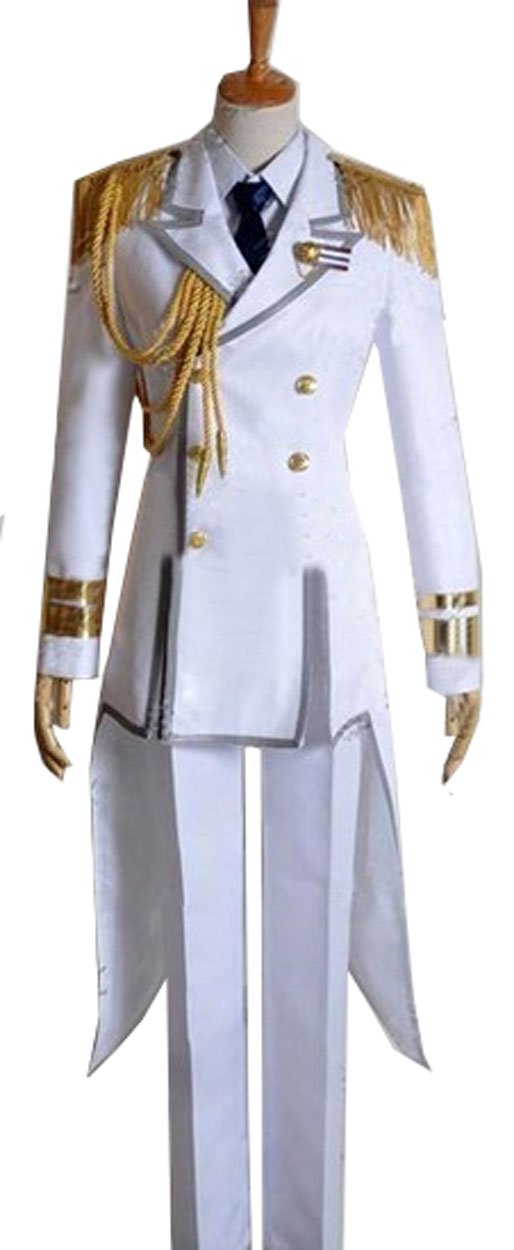Anime Ichinose Tokiya Prince White Uniform Cosplay Costume - High Quality Replica for Uta no Prince-sama Fans | Perfect for Conventions, Halloween & Cosplay Events