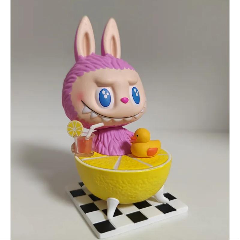 Labubu The Monsters Fruits Series Lemon - Cute Collectible Vinyl Figure for Home Decor, Office Display & Anime Fans Gift